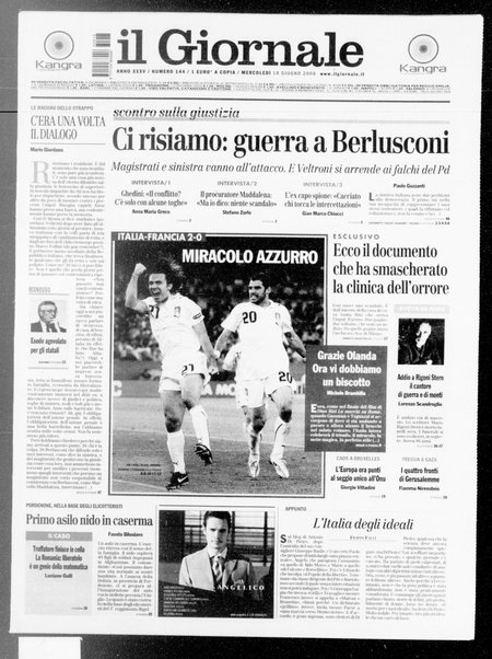 Il giornale : quotidiano del mattino